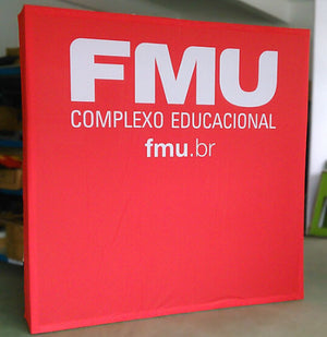 painel pantografico tecido promoção faculdade